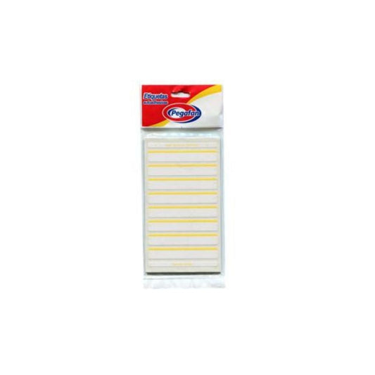 ETIQUETAS P/FOLDERS (14
x 87mm) AMARILLO